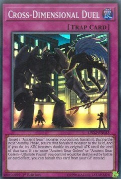 Cross-Dimensional Duel [LED2-EN033] Super Rare | North Game Den