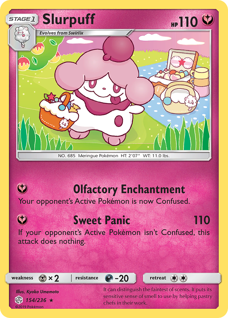 Slurpuff (154/236) [Sun & Moon: Cosmic Eclipse] | North Game Den