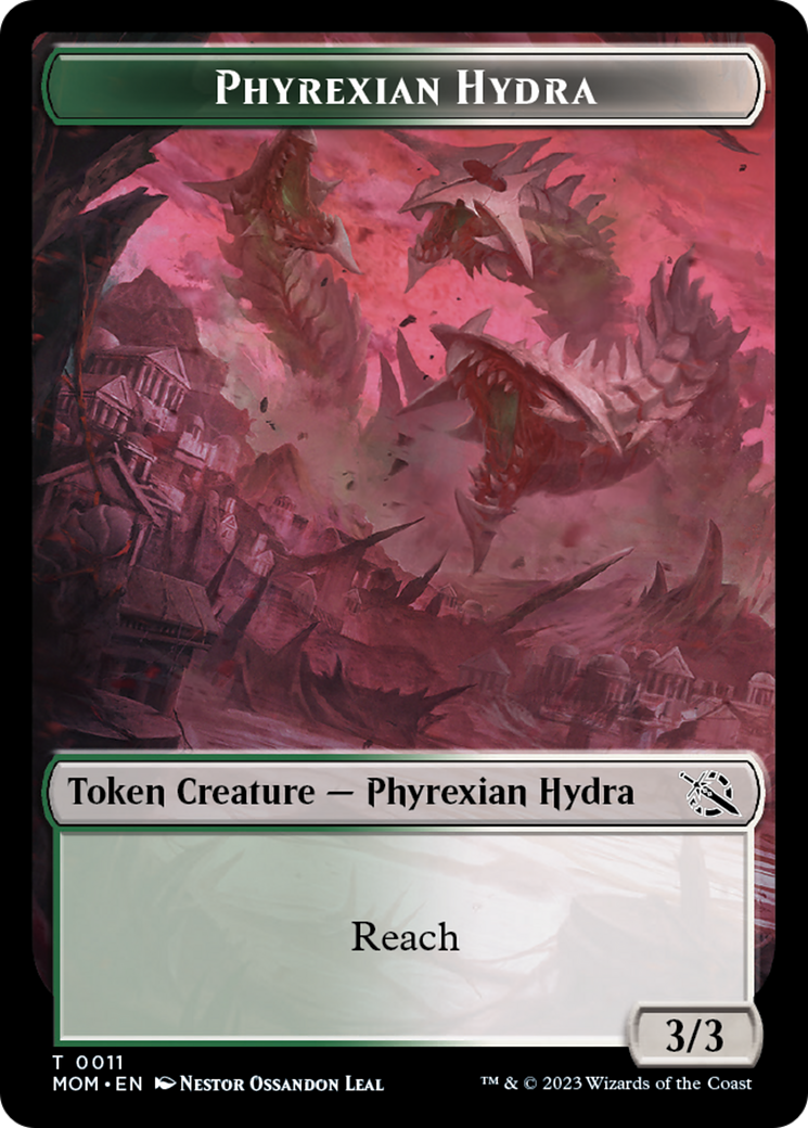 Phyrexian Hydra Token (11) [March of the Machine Tokens] | North Game Den