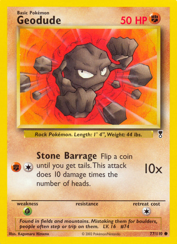 Geodude (77/110) [Legendary Collection] | North Game Den