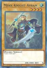 Mekk-Knight Avram [EXFO-ENSE1] Super Rare | North Game Den