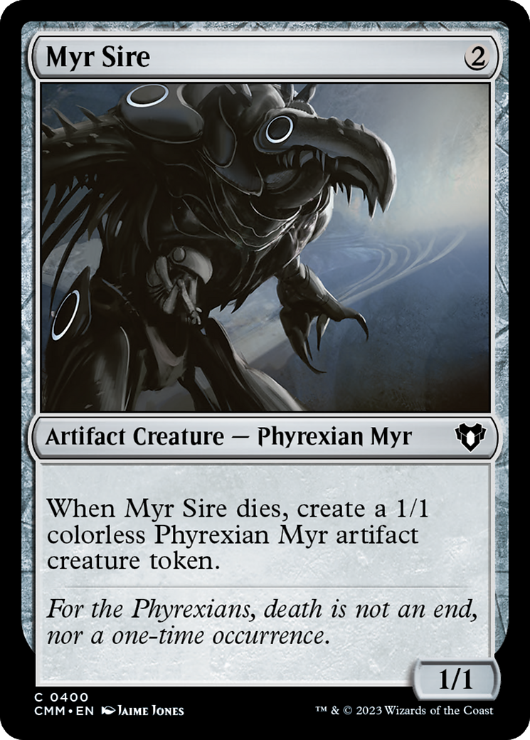 Myr Sire [Commander Masters] | North Game Den