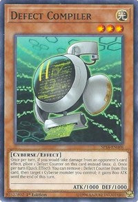 Defect Compiler (Starfoil) [SP18-EN008] Starfoil Rare | North Game Den