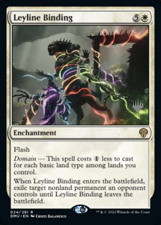 Leyline Binding (Promo Pack) [Dominaria United Promos] | North Game Den