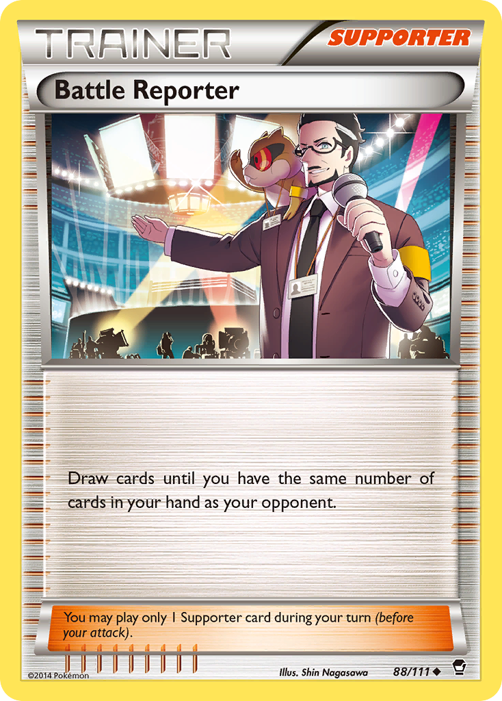 Battle Reporter (88/111) [XY: Furious Fists] | North Game Den