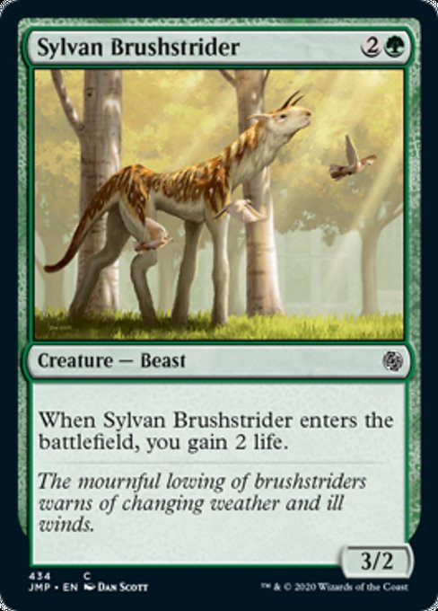 Sylvan Brushstrider [Jumpstart] | North Game Den