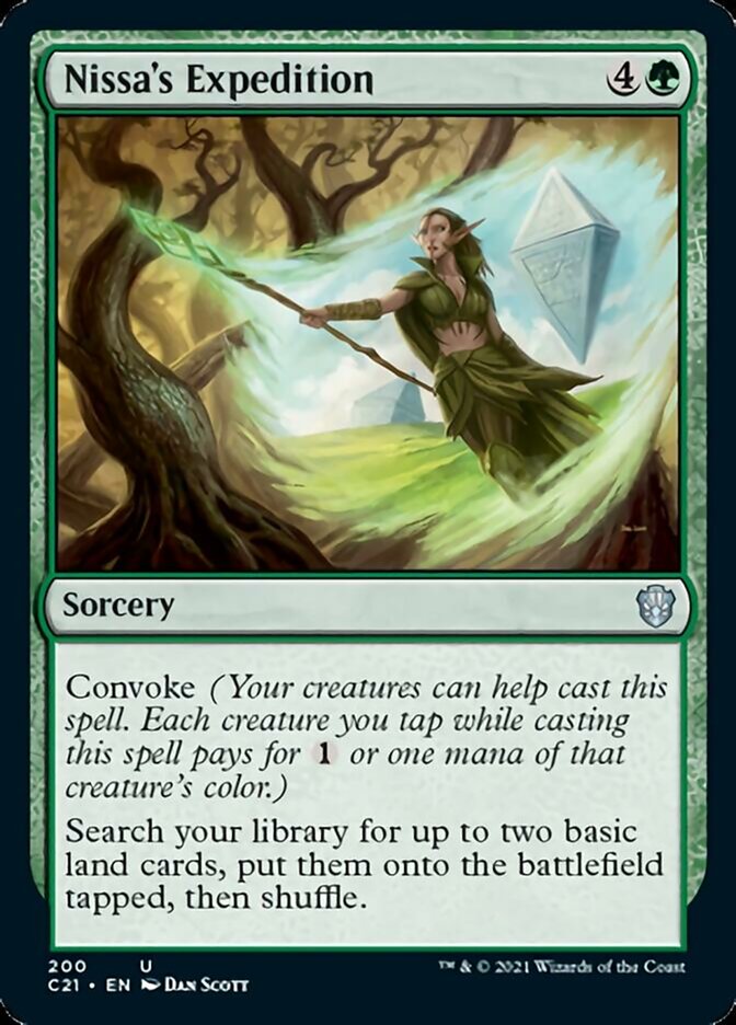 Nissa's Expedition [Commander 2021] | North Game Den