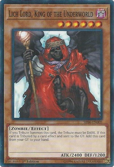 Lich Lord, King of the Underworld [SR06-EN005] Common | North Game Den