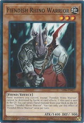 Fiendish Rhino Warrior [SR06-EN017] Common | North Game Den