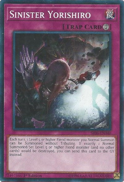 Sinister Yorishiro [SR06-EN040] Common | North Game Den