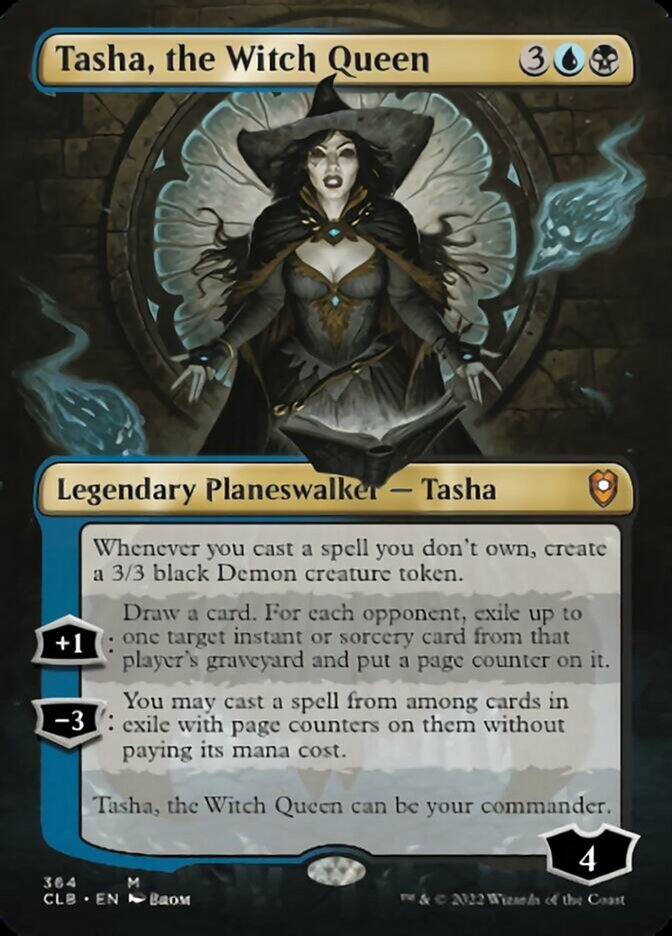 Tasha, the Witch Queen (Borderless) [Commander Legends: Battle for Baldur's Gate] | North Game Den