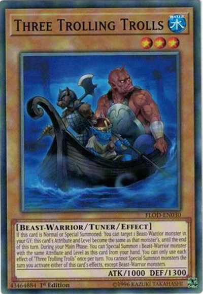 Three Trolling Trolls [FLOD-EN030] Common | North Game Den