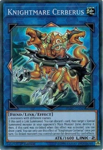 Knightmare Cerberus [FLOD-EN045] Super Rare | North Game Den