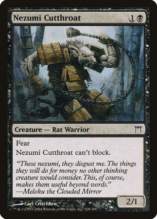 Nezumi Cutthroat [Champions of Kamigawa] | North Game Den