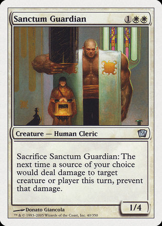 Sanctum Guardian [Ninth Edition] | North Game Den