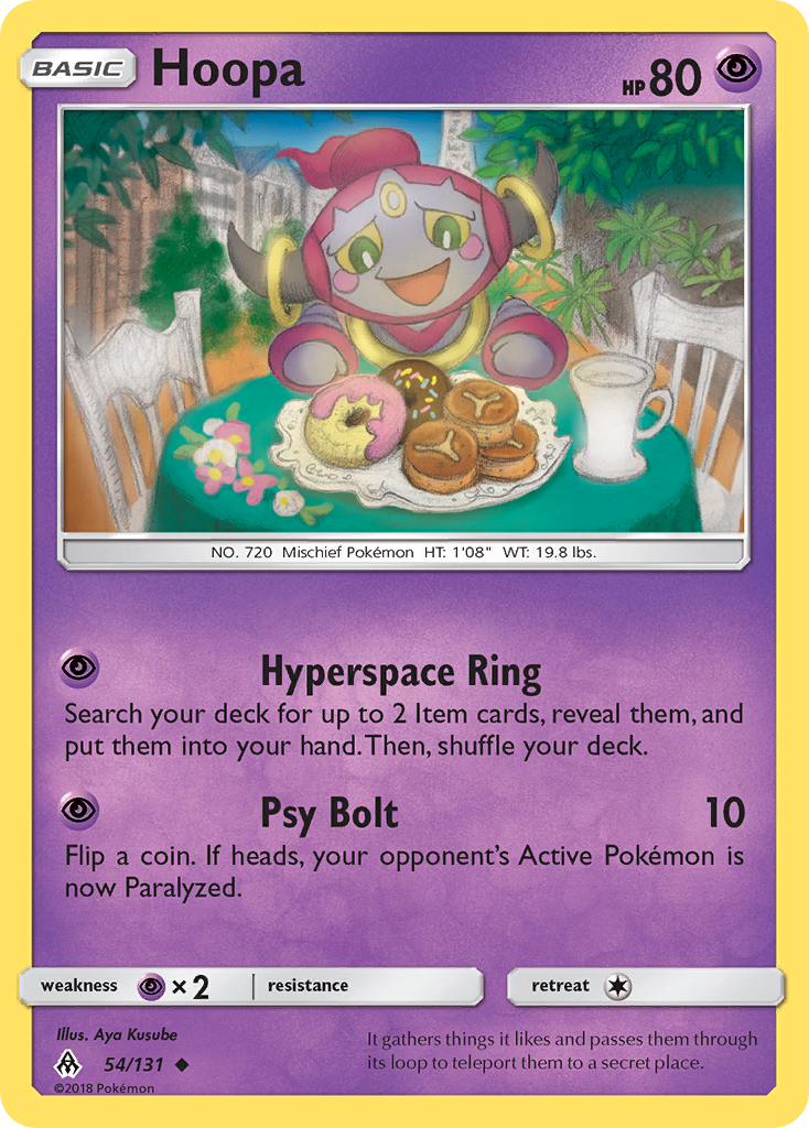 Hoopa (54/131) [Sun & Moon: Forbidden Light] | North Game Den