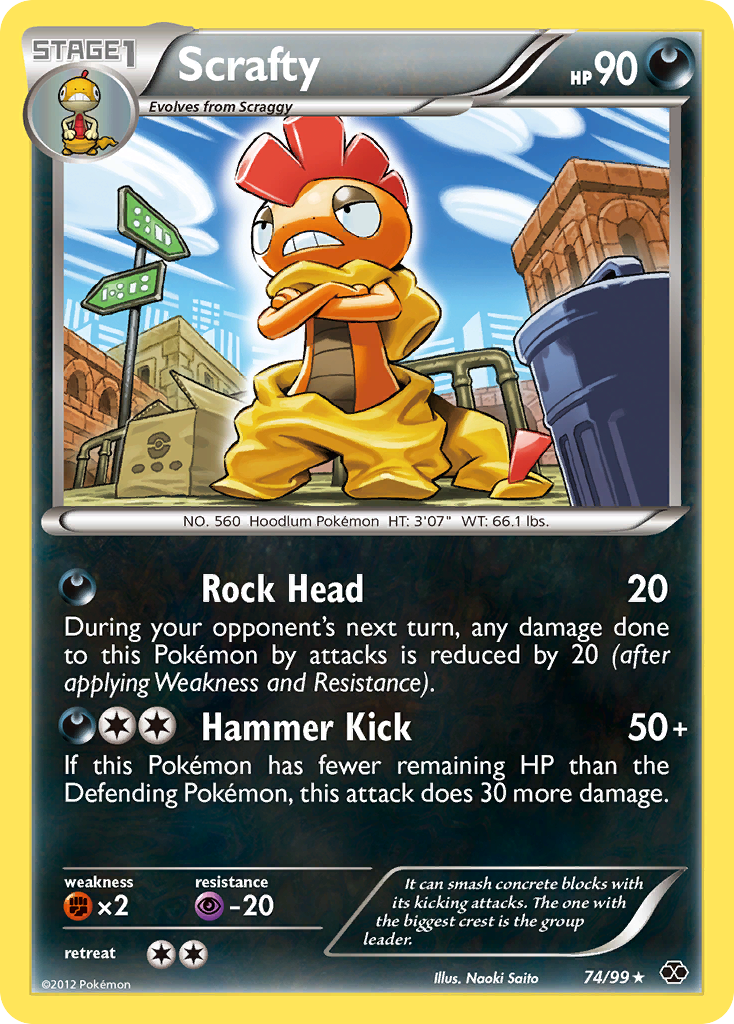 Scrafty (74/99) [Black & White: Next Destinies] | North Game Den