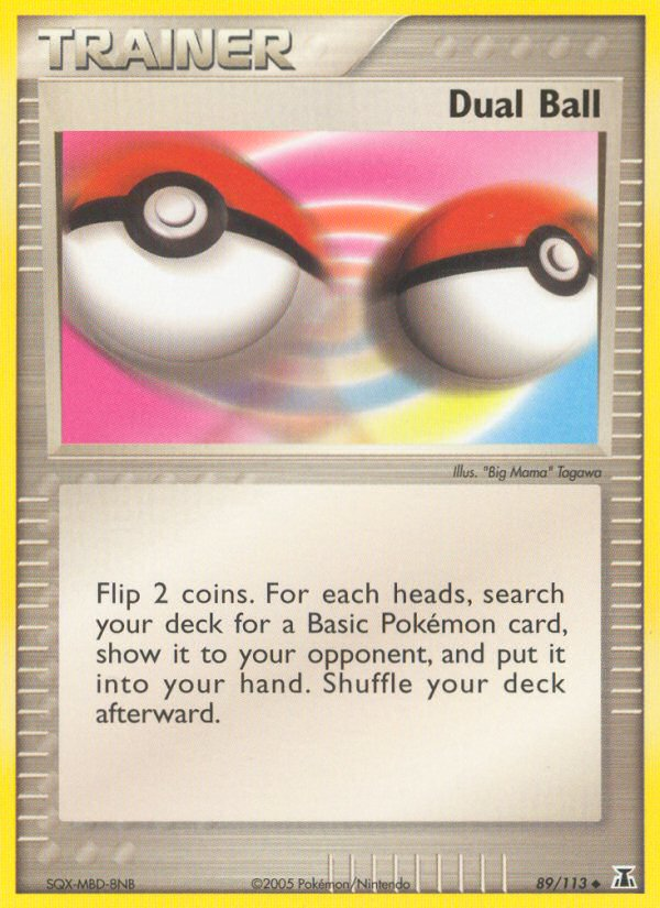 Dual Ball (89/113) [EX: Delta Species] | North Game Den