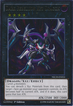 Dark Rebellion Xyz Dragon [NECH-EN053] Ultimate Rare | North Game Den