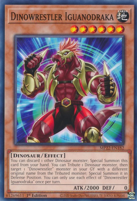 Dinowrestler Iguanodraka [MP22-EN182] Common | North Game Den
