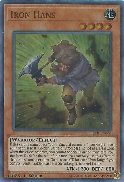 Iron Hans [BLRR-EN006] Ultra Rare | North Game Den
