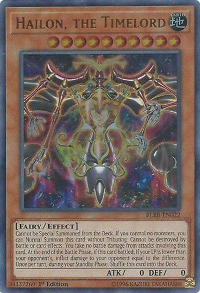 Hailon, the Timelord [BLRR-EN022] Ultra Rare | North Game Den