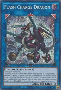 Flash Charge Dragon [BLRR-EN045] Secret Rare | North Game Den