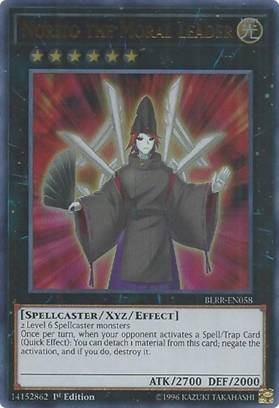 Norito the Moral Leader [BLRR-EN058] Ultra Rare | North Game Den