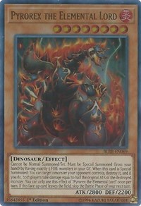 Pyrorex the Elemental Lord [BLRR-EN069] Ultra Rare | North Game Den