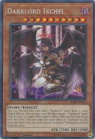 Darklord Ixchel [BLRR-EN076] Secret Rare | North Game Den