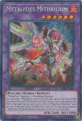 Metalfoes Mithrilium [BLRR-EN082] Secret Rare | North Game Den