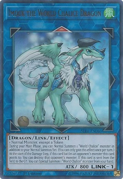 Imduk the World Chalice Dragon [BLRR-EN086] Ultra Rare | North Game Den