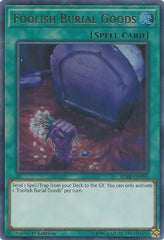 Foolish Burial Goods [BLRR-EN095] Ultra Rare | North Game Den
