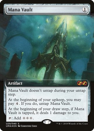 Mana Vault [Ultimate Box Topper] | North Game Den