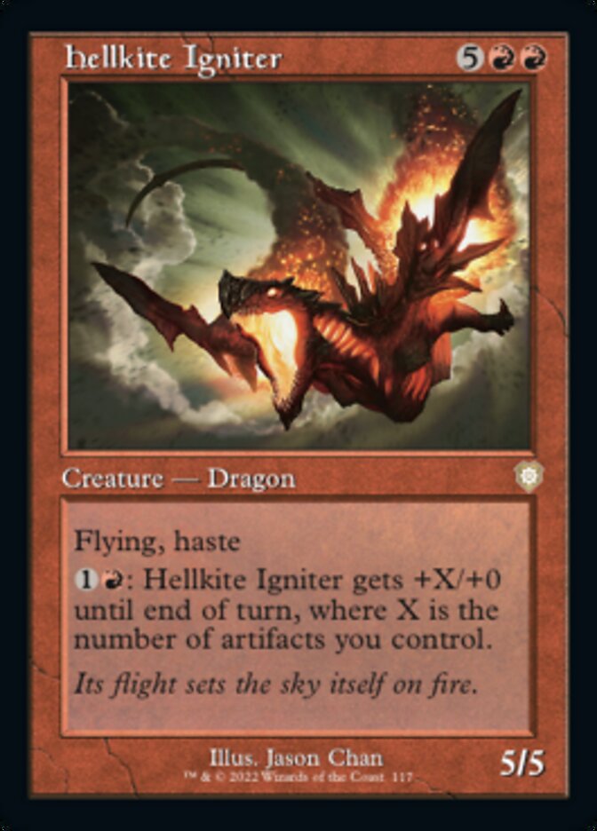 Hellkite Igniter (Retro) [The Brothers' War Commander] | North Game Den