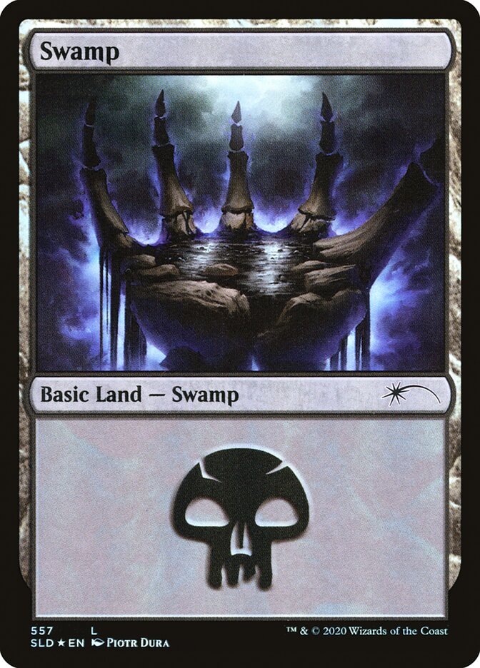 Swamp (Discarding) (557) [Secret Lair Drop Promos] | North Game Den