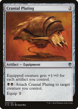 Cranial Plating [Commander 2016] | North Game Den