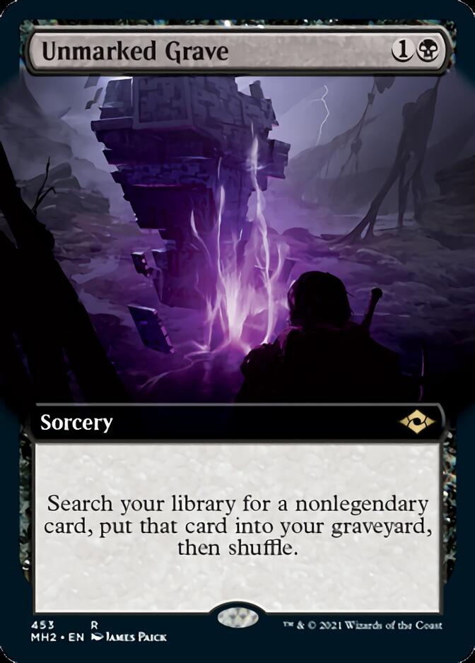 Unmarked Grave (Extended Art) [Modern Horizons 2] | North Game Den