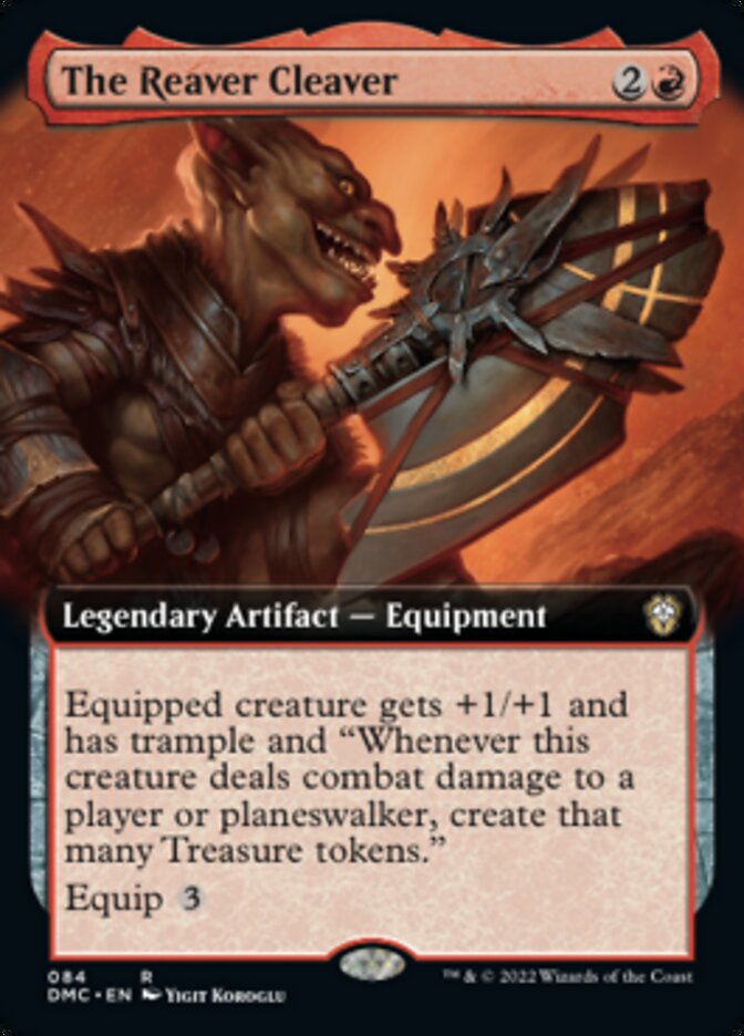 The Reaver Cleaver (Extended Art) [Dominaria United Commander] | North Game Den