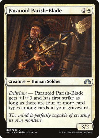 Paranoid Parish-Blade [Shadows over Innistrad] | North Game Den