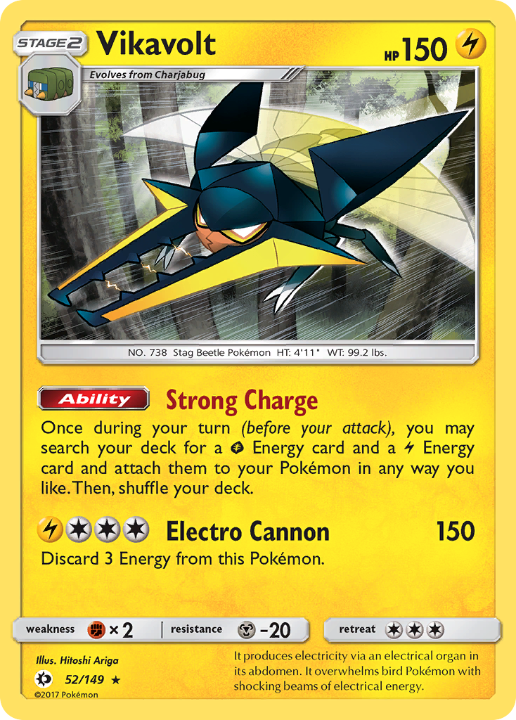 Vikavolt (52/149) [Sun & Moon: Base Set] | North Game Den