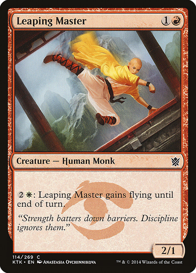 Leaping Master [Khans of Tarkir] | North Game Den