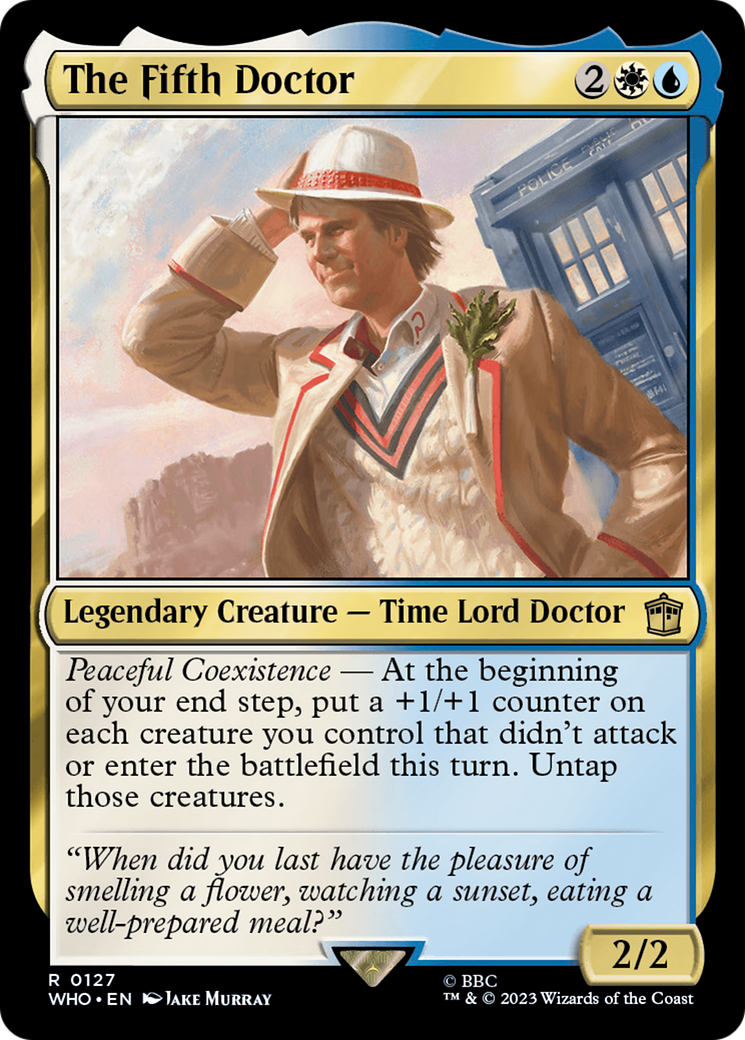 The Fifth Doctor [Doctor Who] | North Game Den