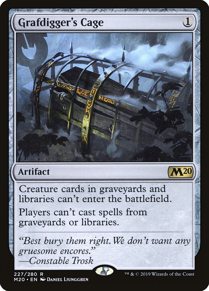 Grafdigger's Cage [Core Set 2020] | North Game Den