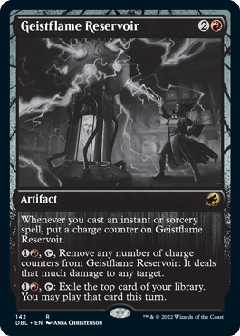 Geistflame Reservoir [Innistrad: Double Feature] | North Game Den