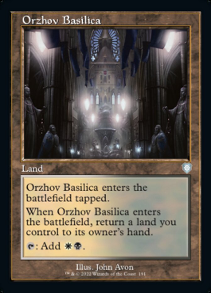 Orzhov Basilica (Retro) [The Brothers' War Commander] | North Game Den