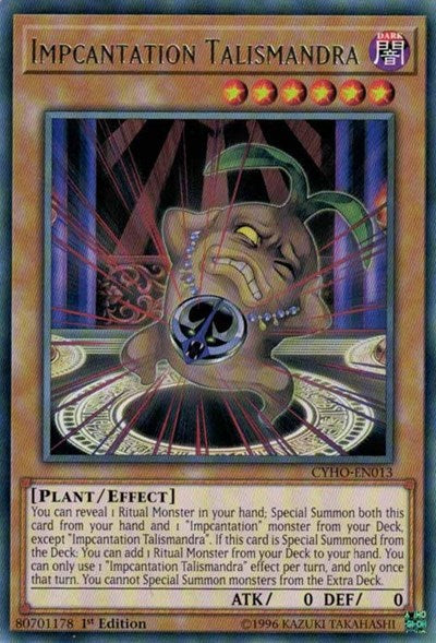 Impcantation Talismandra [CYHO-EN013] Rare | North Game Den