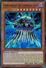 Umbramirage the Elemental Lord [CYHO-EN019] Super Rare | North Game Den