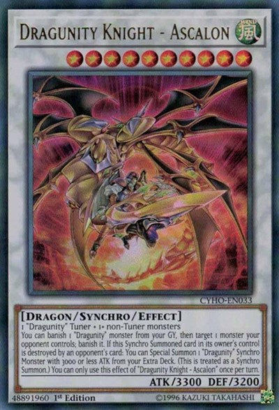 Dragunity Knight - Ascalon [CYHO-EN033] Ultra Rare | North Game Den