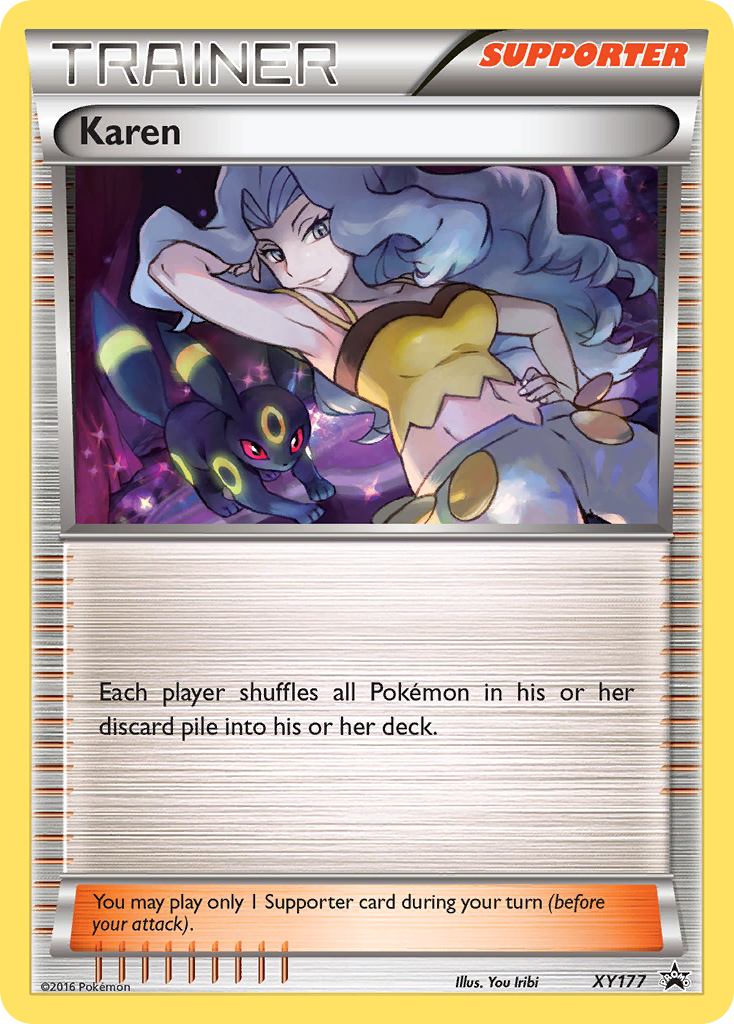 Karen (XY177) [XY: Black Star Promos] | North Game Den